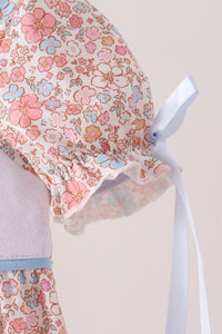 Pumpkin Floral Embroidery Bubble