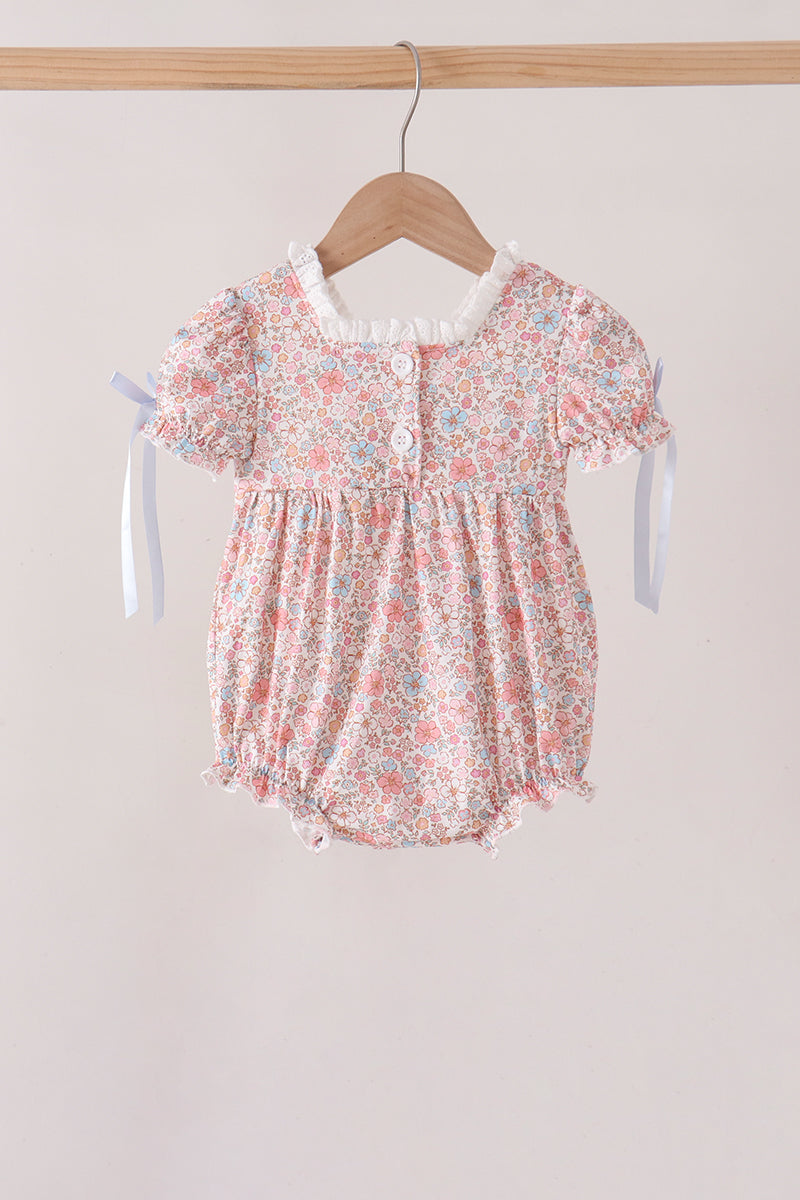 Pumpkin Floral Embroidery Bubble