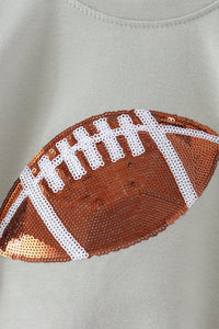 Football sequin bubble - Sage