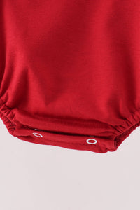 Football sequin bubble - Maroon