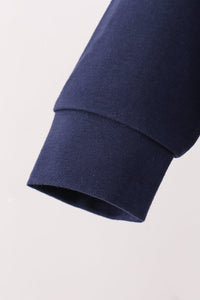 Football sequin bubble - Navy
