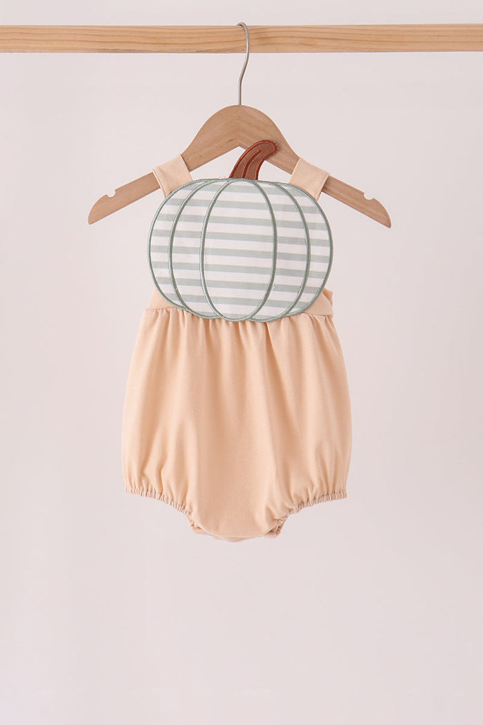 Pumpkin applique bubble