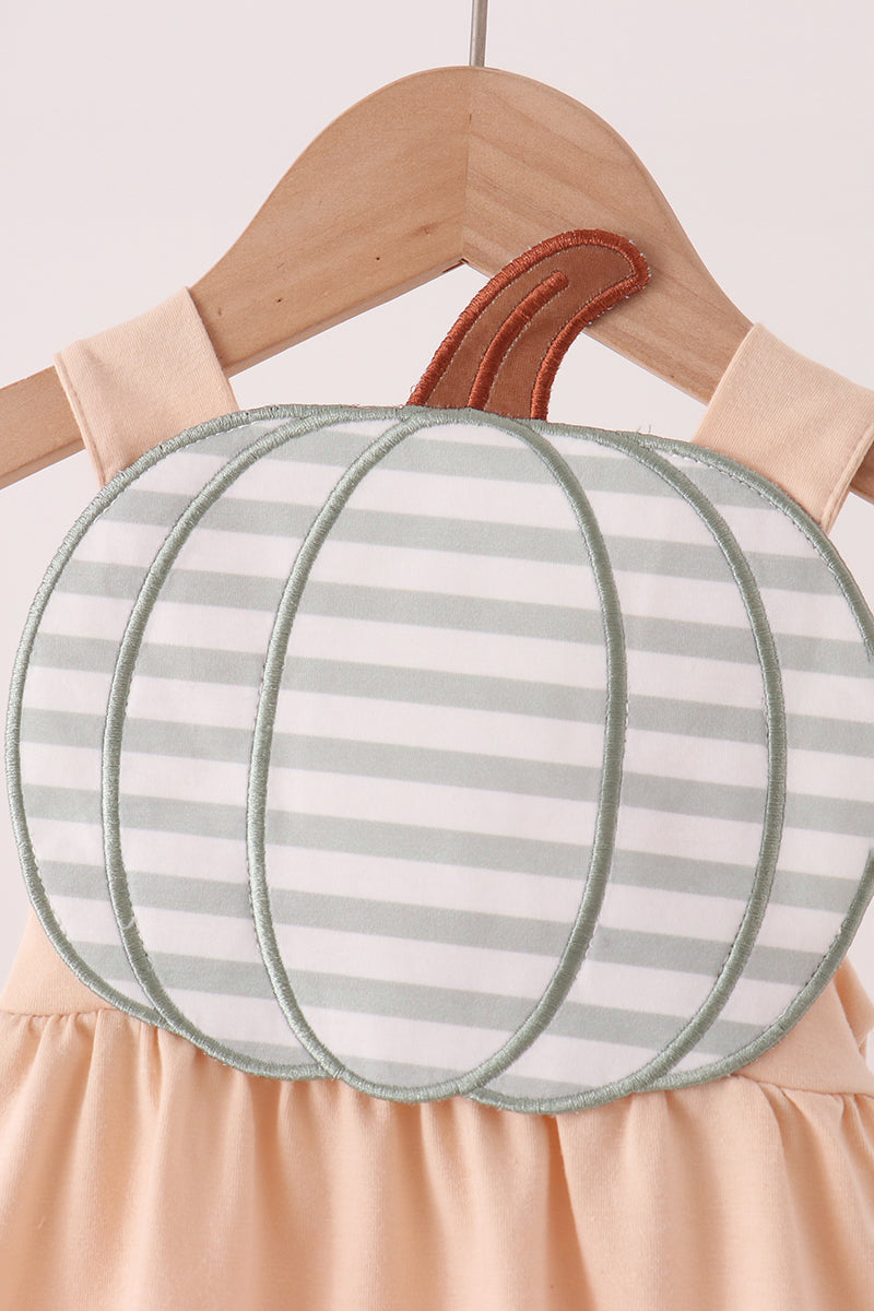 Pumpkin applique bubble