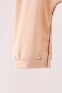 Pumpkin applique romper