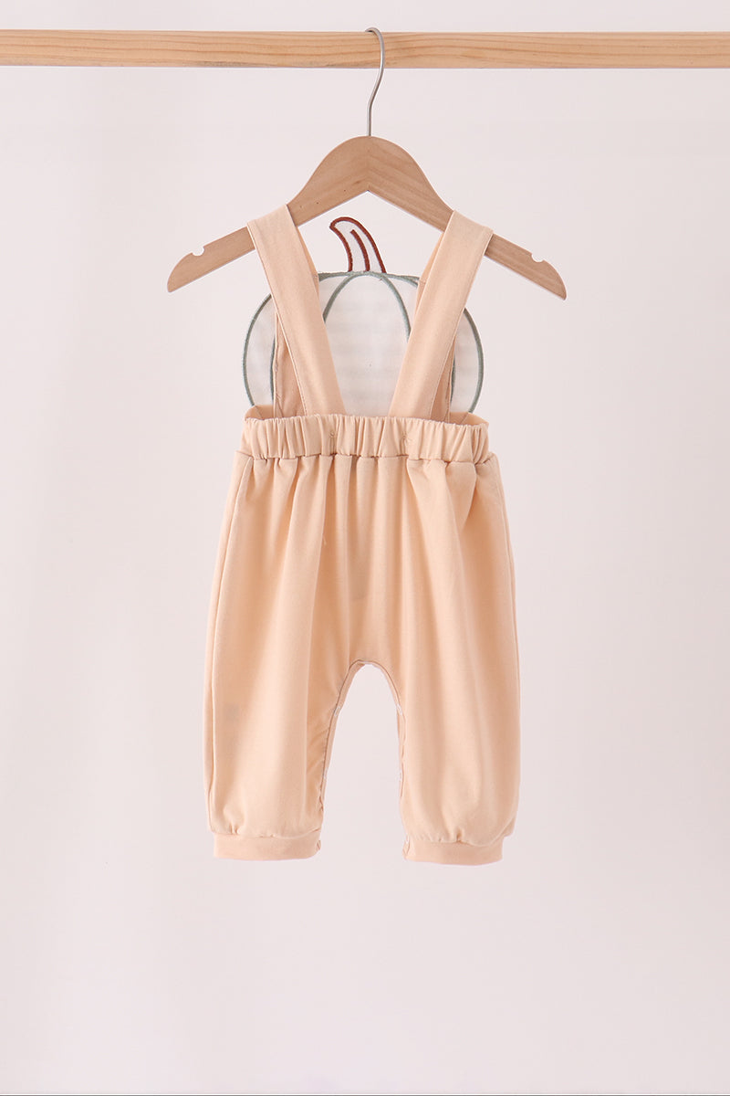 Pumpkin applique romper