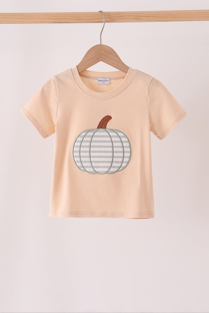 Pumpkin applique top
