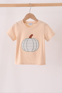 Pumpkin applique top
