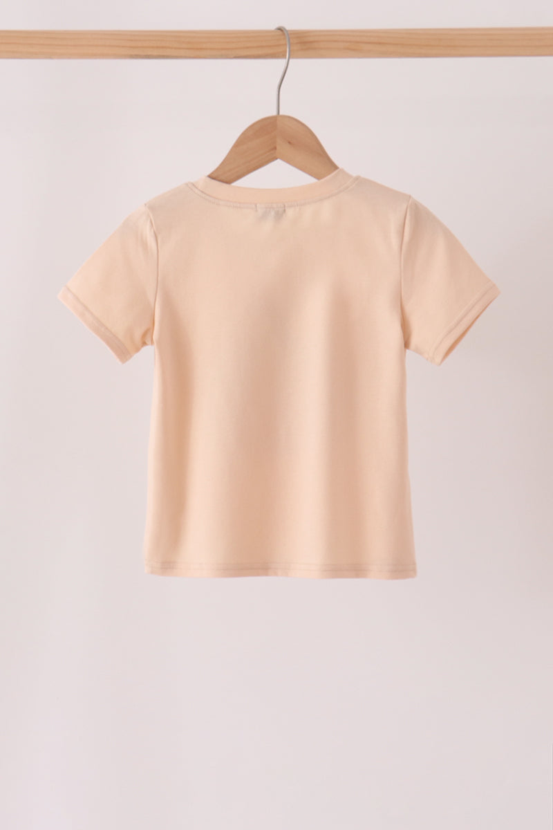 Pumpkin applique top