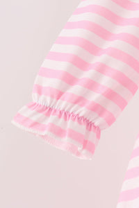 Football sequin stripe bubble