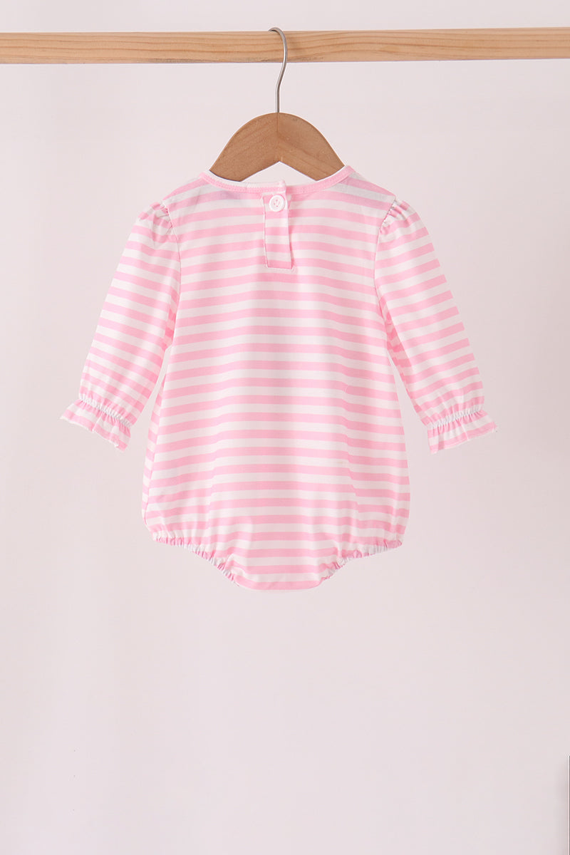 Football sequin stripe bubble
