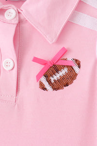 Football sequin dress