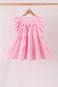 Football sequin tiered dress