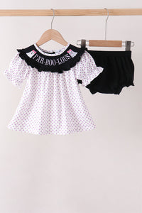 Ghost Embroidery Bloomer Set