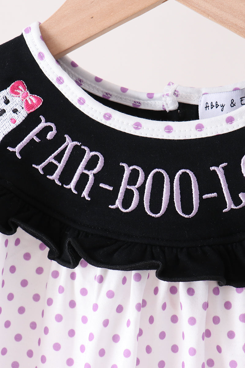 Ghost Embroidery Bloomer Set