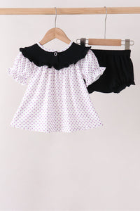 Ghost Embroidery Bloomer Set