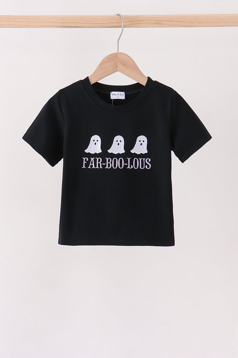 Ghost Embroidery Top