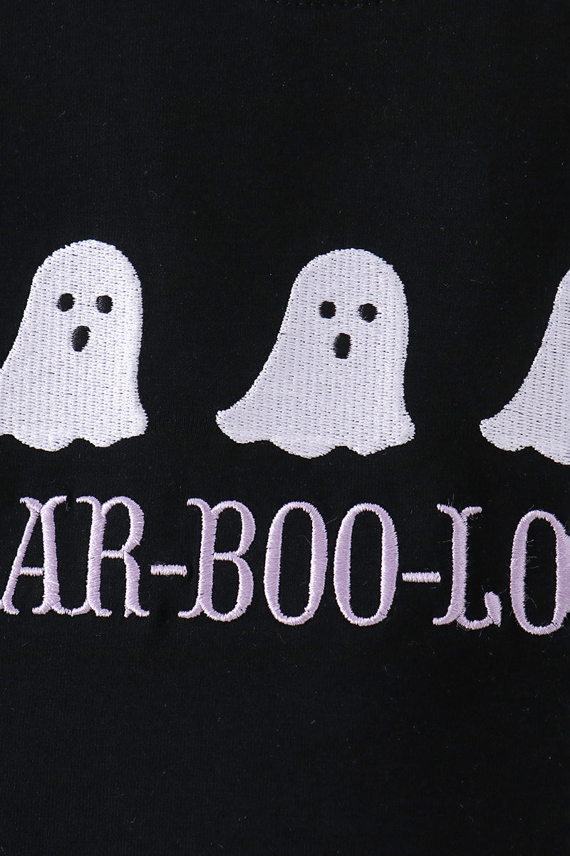 Ghost Embroidery Top