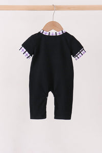 Ghost Embroidery Romper