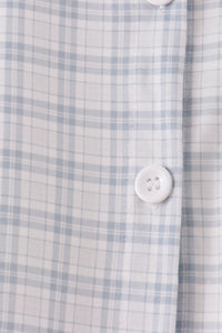 Plaid button down shirt