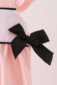 Ghost Embroidery Ruffle Bubble