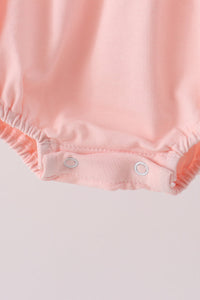 Ghost Embroidery Ruffle Bubble