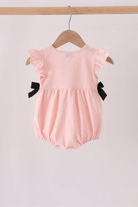 Ghost Embroidery Ruffle Bubble