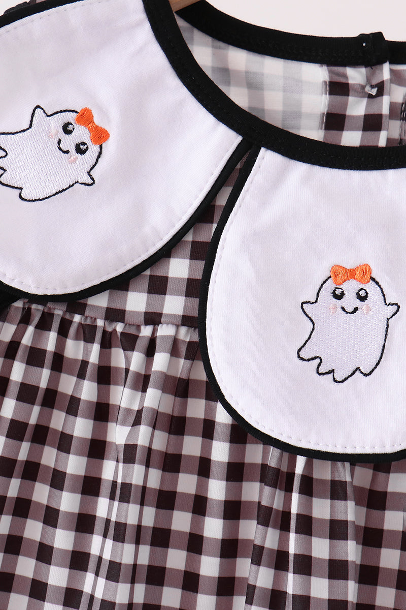 Ghost Embroidery Pants Set