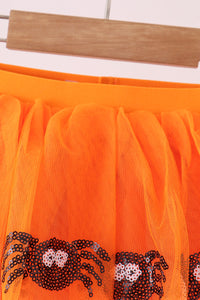 Spider sequin tutu skirts