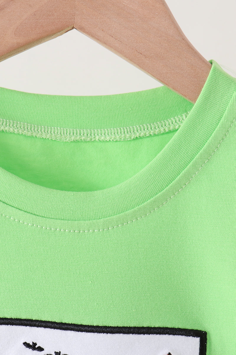 Car embroidery top