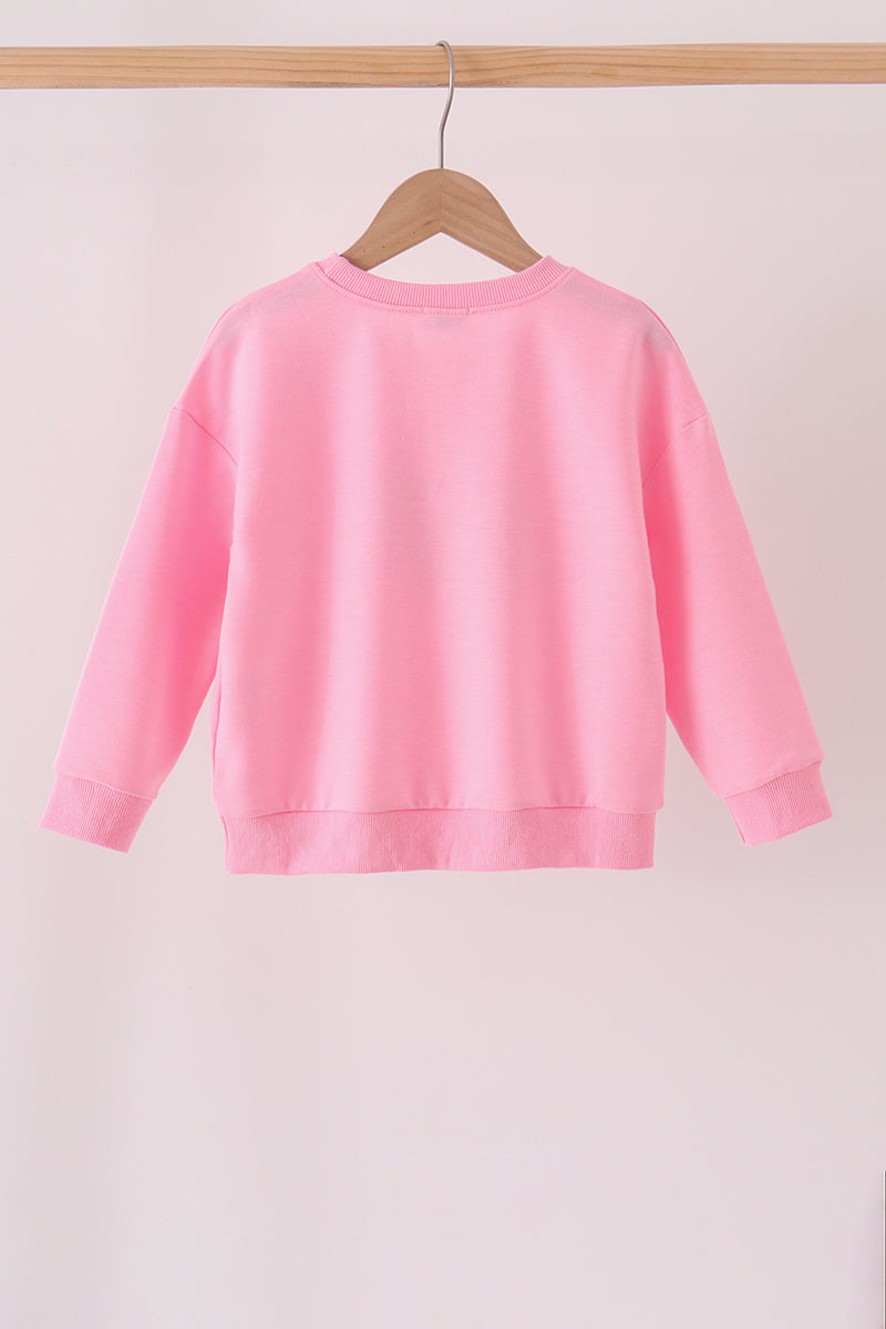 Football sequin mom&me top