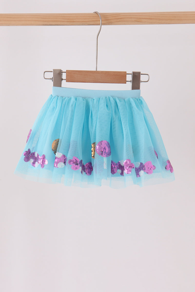 Sweet sequin tutu skirts