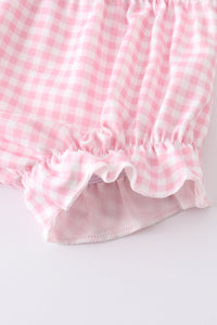 Turtle Embroidered Bloomer Set