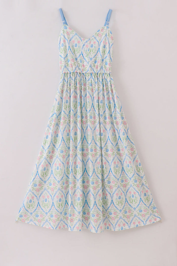 Floral Print Mom Dress - Essential Southern Charm