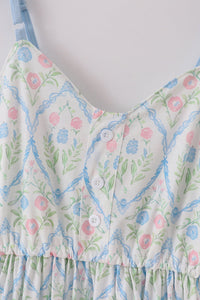 Floral Print Mom Dress - Essential Southern Charm