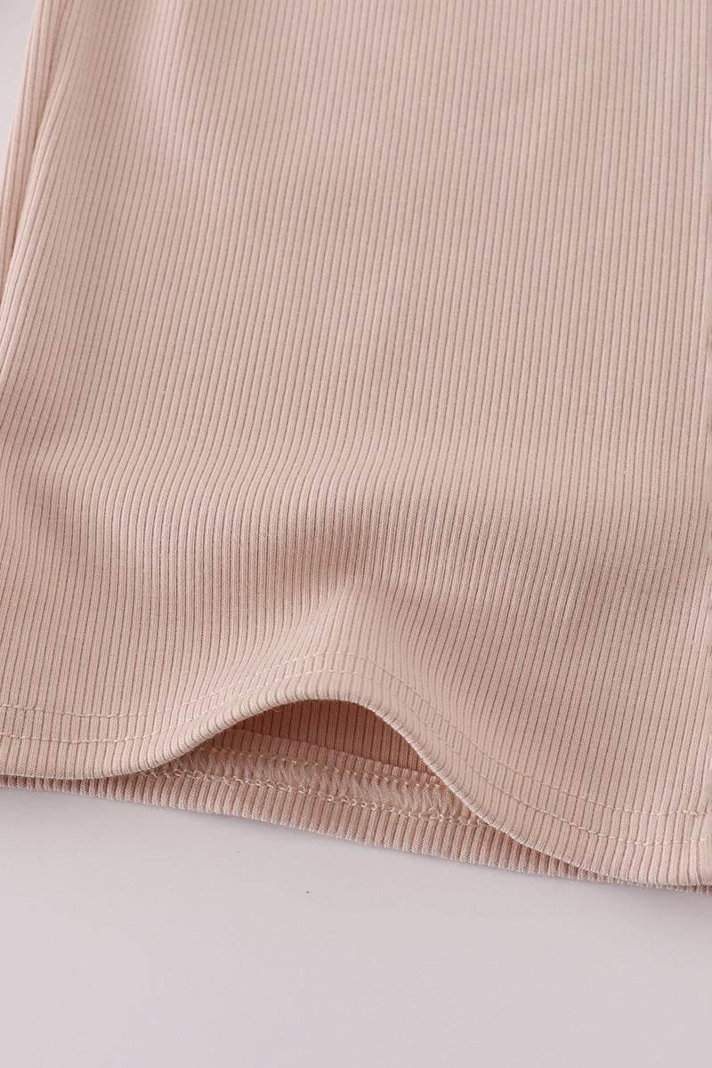 Mini French Knot Pants Set - Cream - Essential Southern Charm
