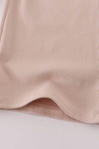 Mini French Knot Pants Set - Cream - Essential Southern Charm