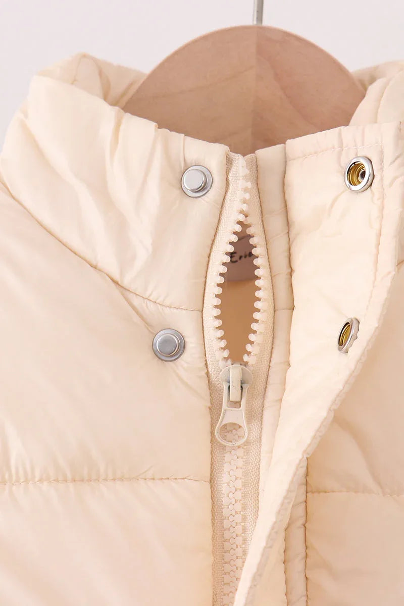 Cream Mom&Me Puffer Vest - Essential Southern Charm