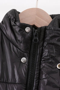 Black Mom&Me Puffer Vest - Essential Southern Charm