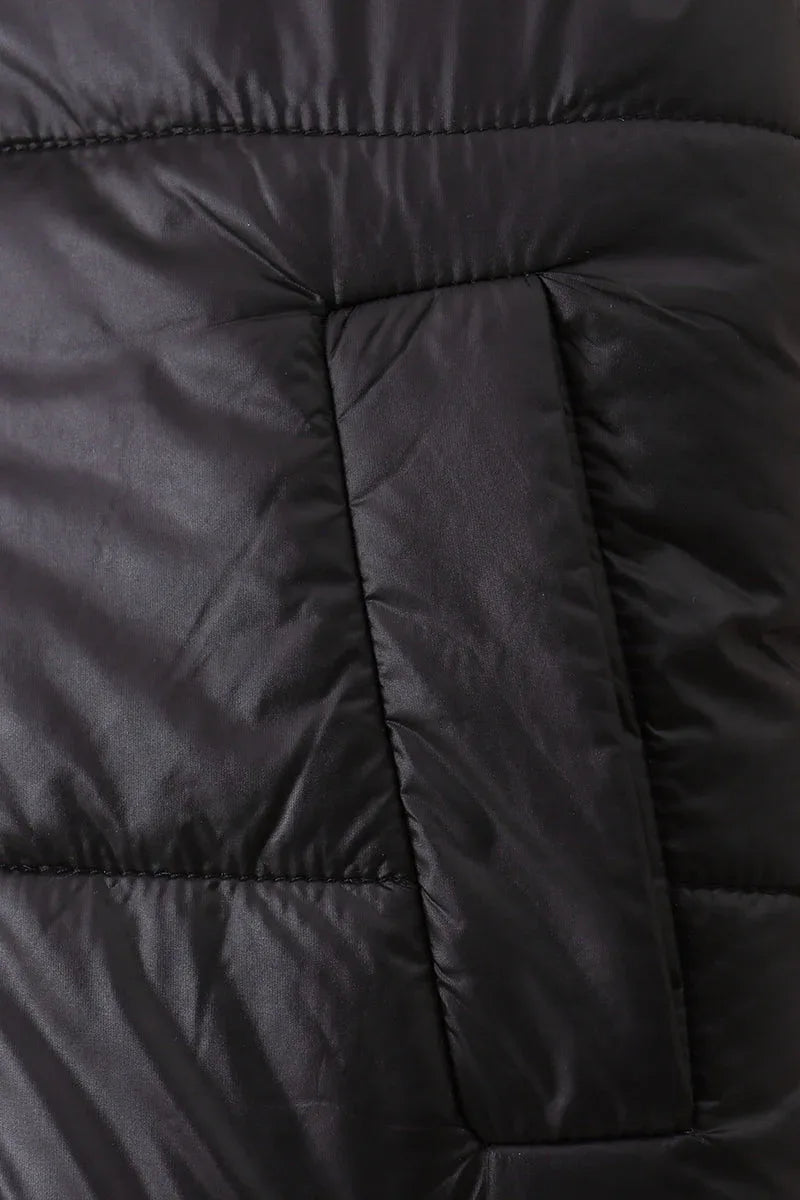 Black Mom&Me Puffer Vest - Essential Southern Charm
