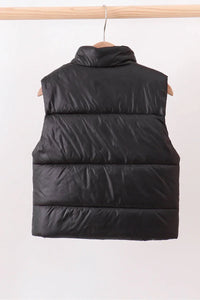 Black Mom&Me Puffer Vest - Essential Southern Charm