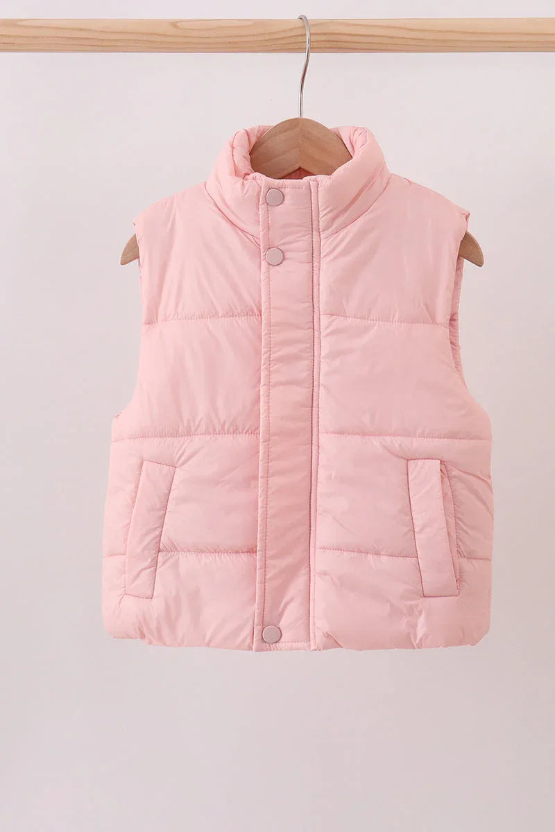 Pink Mom&Me Puffer Vest - Essential Southern Charm