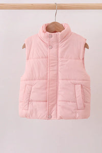 Pink Mom&Me Puffer Vest - Essential Southern Charm