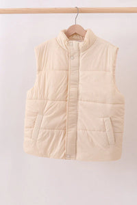 Cream Mom&Me Puffer Vest - Essential Southern Charm