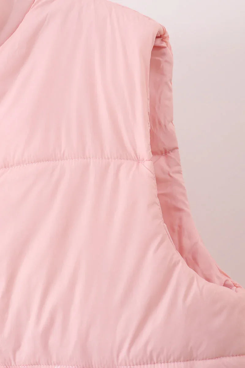 Pink Mom&Me Puffer Vest - Essential Southern Charm