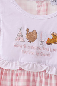 Turkey Embroidery Pants Set
