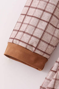 Brown Plaid Mom Dress - Essential Southern Charm