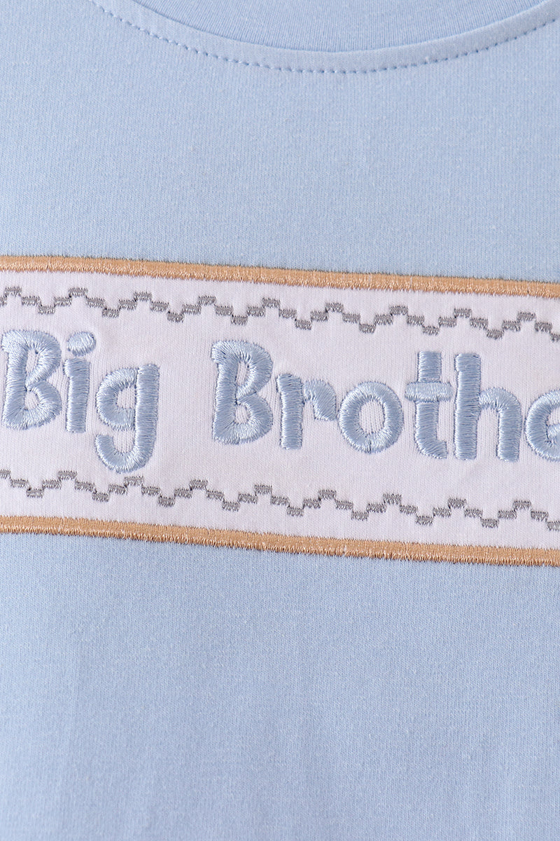 Big brother embroidery top