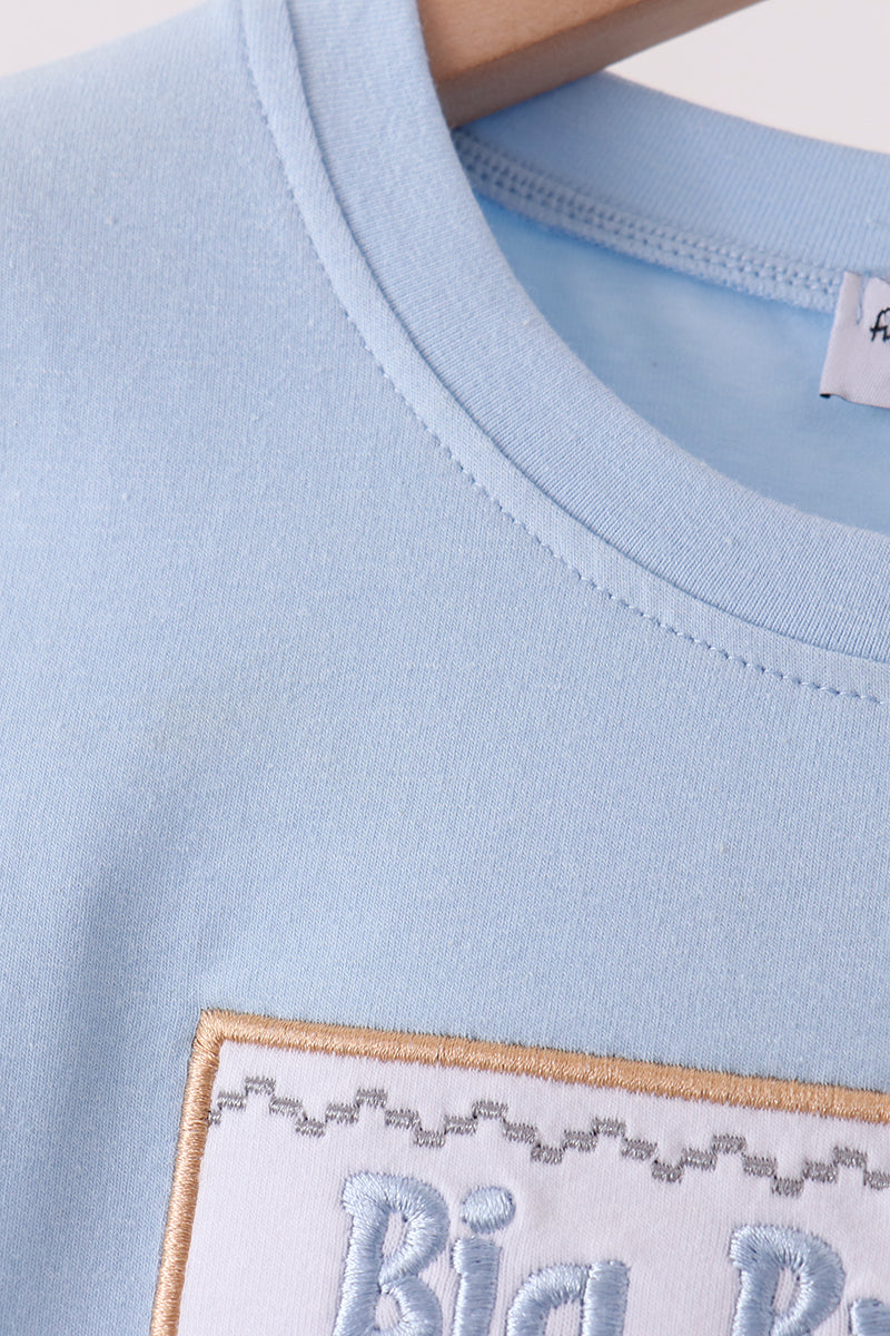 Big brother embroidery top