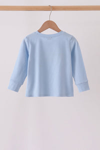 Big brother embroidery top