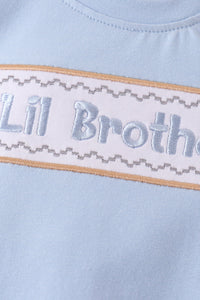 Lil brother embroidery bubble